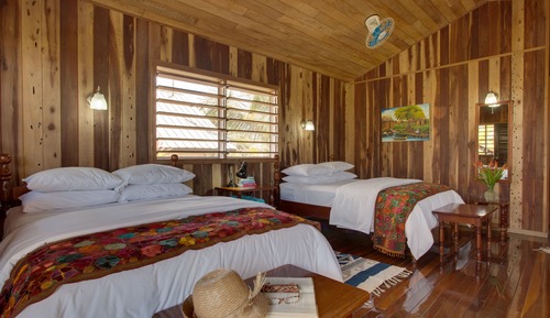 Deluxe-Ferienhütte, 1 Schlafzimmer, Gartenblick