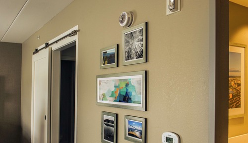 Zimmer, 1 King-Bett, barrierefrei (Roll-In Shower)