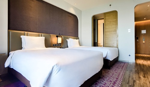 Premium-Zimmer, 2 Einzelbetten, Meerblick