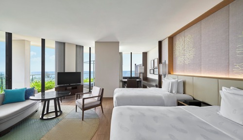 Junior-Suite, 2 Einzelbetten, Balkon, Meerblick