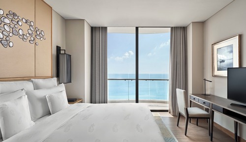 Zimmer, Mehrere Betten, Meerblick (Residence)