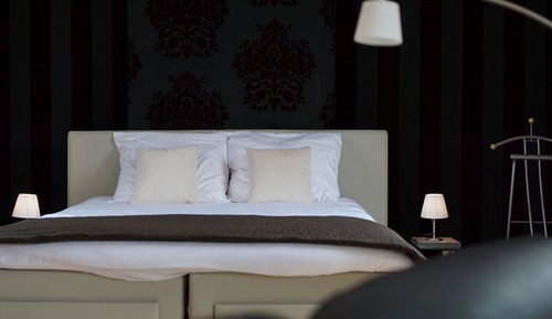 Deluxe-Studiosuite, Kochnische, Flussblick