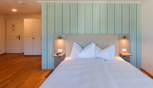 Junior-Suite, Blick auf den Innenhof