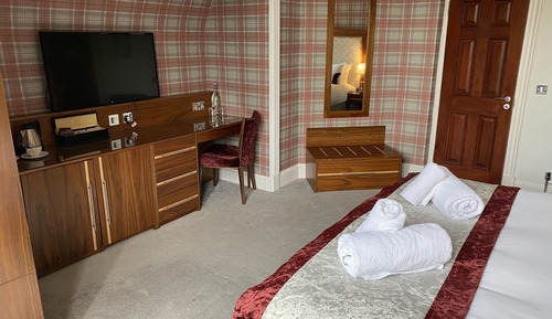 Superior-Doppelzimmer, 1 King-Bett, Balkon, Gartenblick