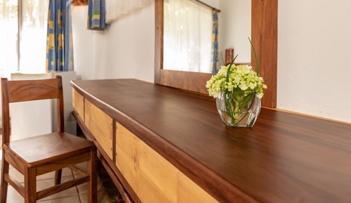Basic-Zimmer, 1 Schlafzimmer, eigenes Bad, Gartenblick