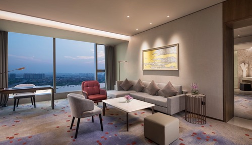 Suite, 1 Schlafzimmer, Flussblick