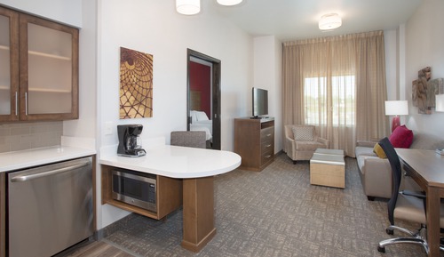 Suite, 1 Schlafzimmer, barrierefrei, Küche (Mobility, Roll-In Shower)