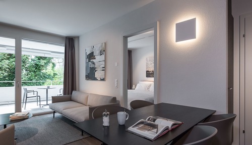 Standard-Apartment, Balkon