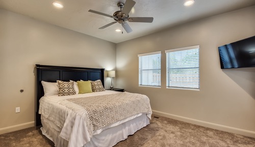 Luxury-Villa, 1 Schlafzimmer, Küche, Gartenblick (The Juniper)