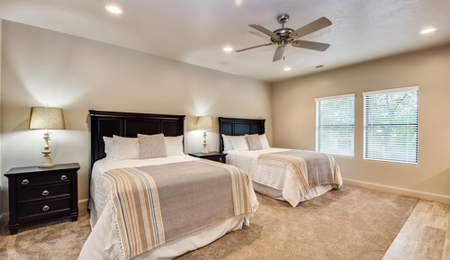 Luxury-Villa, 2 Schlafzimmer, Küche, Gartenblick (The Maple)