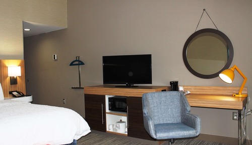 Zimmer, 1 King-Bett, Kühlschrank