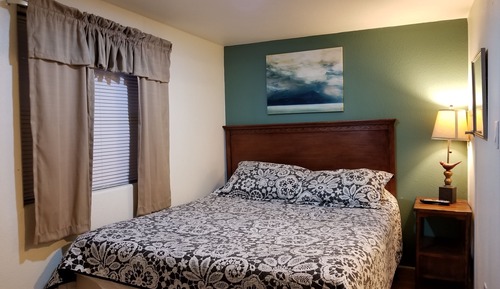 Deluxe-Ferienhütte, 1 Schlafzimmer, Whirlpool