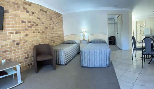 Standard-Apartment, Mehrere Betten, Küche, Gartenblick