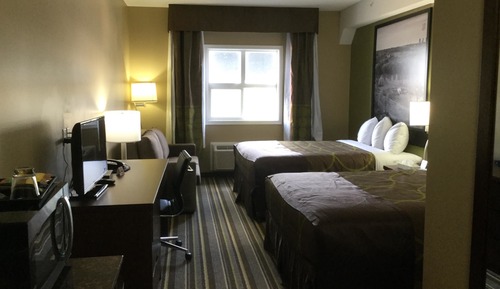 Deluxe-Zimmer, 2 Queen-Betten, Nichtraucher (Deluxe Efficiency Room)