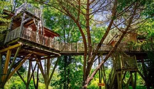 Baumhaus, Mehrere Betten, Nichtraucher (Cabane Palombière)