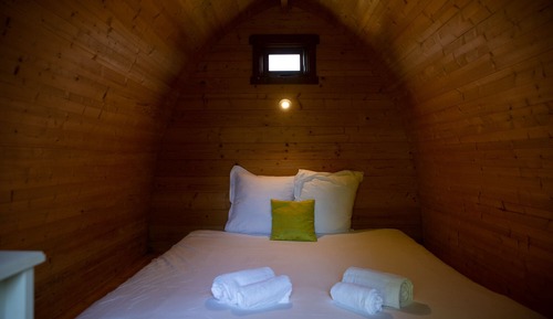 Ferienhütte, 1 Queen-Bett, Nichtraucher (Pod)