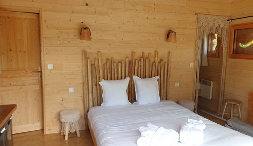 Ferienhütte, Mehrere Betten, Nichtraucher (Cabane Indonesienne avec Spa)