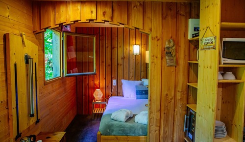 Ferienhütte, Mehrere Betten, Nichtraucher (Oenolodge avec spa)