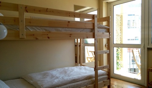 Basic-Zimmer, Gemeinschaftsbad, Meerblick (Bunk Bed)
