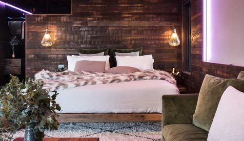 Luxury-Villa, 1 King-Bett, mit Bad, Bergblick