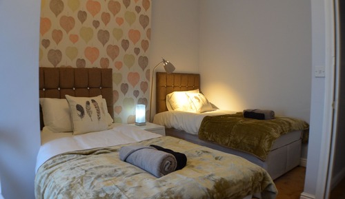 Zweibettzimmer, mit Bad