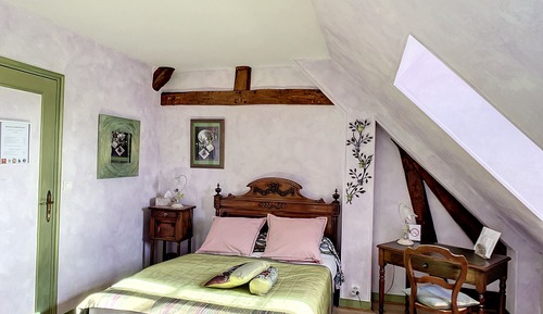 Standard-Doppelzimmer, Hügelblick (Capucine)