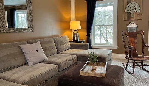 Romantische Suite, eigenes Bad (Farmhouse Suite)