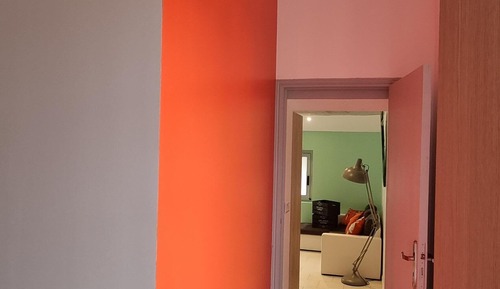 Comfort-Apartment, Blick auf den Innenhof (Gîte n°1 - Le Lilas)