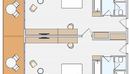 Familien-Doppelzimmer, Verbindungszimmer (Classic Triple Use)