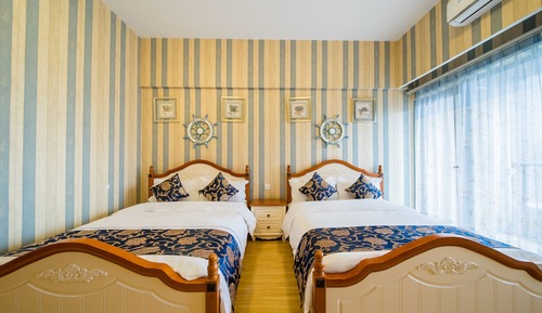 Design-Zweibettzimmer