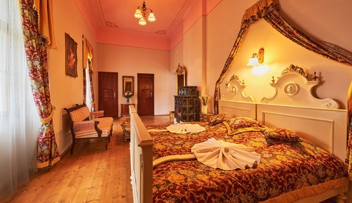 Doppelzimmer, 1 Queen-Bett, Kamin