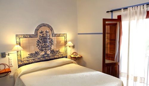 Standard-Doppelzimmer, 1 Schlafzimmer, Poolzugang, Gartenblick