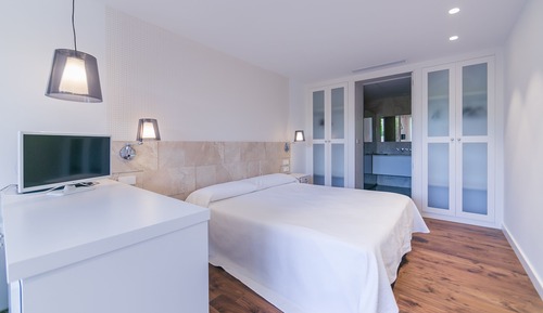 Deluxe-Studiosuite, 1 King-Bett, Bergblick