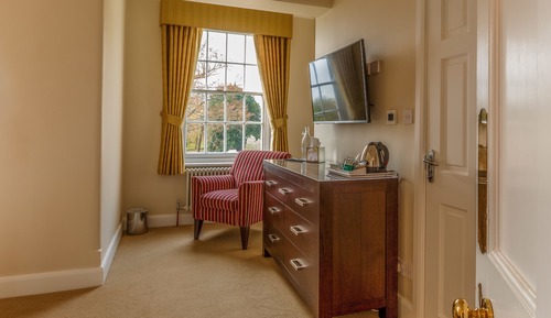 Deluxe-Doppelzimmer, 1 King-Bett, Gartenblick