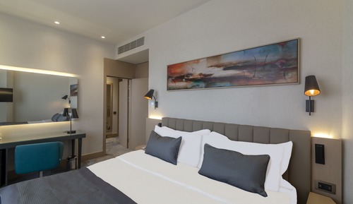 Standardzimmer, 1 King-Bett, Stadtblick