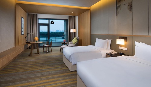 Premium-Zimmer, 2 Einzelbetten, Seeblick