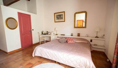 Luxury-Doppelzimmer, mit Bad, Flussblick (Princesse )