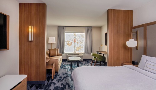 Suite, 1 King-Bett und Schlafsofa