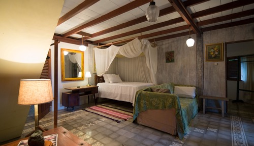 Familien-Ferienhaus, Gartenblick