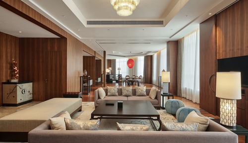 Presidential-Suite, 1 King-Bett, Zutritt zur Club Lounge (Lounge Access)