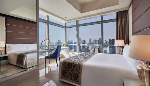 Executive-Zimmer, 3 Schlafzimmer, Stadtblick