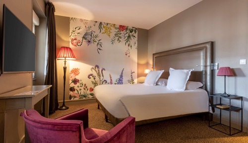 Superior-Zimmer, 1 King-Bett, Blick auf den Innenhof (Twin bed on request)