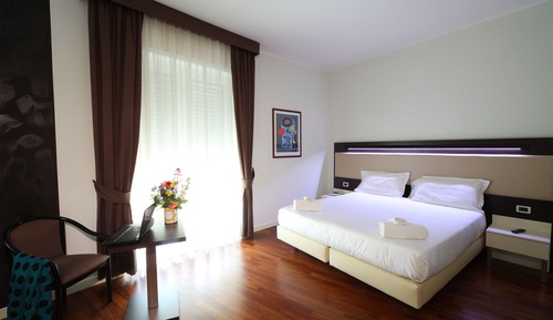 Superior-Doppel- oder -Zweibettzimmer, Stadtblick