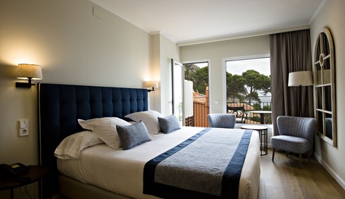 Doppelzimmer, Gartenblick