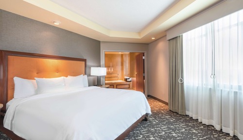 Presidential-Zimmer, 1 King-Bett, barrierefrei (Mobility & Hearing, Roll-in Shower)