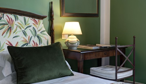 Superior-Doppelzimmer, Balkon, Gartenblick