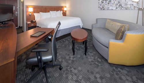 Zimmer, 1 King-Bett und Schlafsofa, Nichtraucher