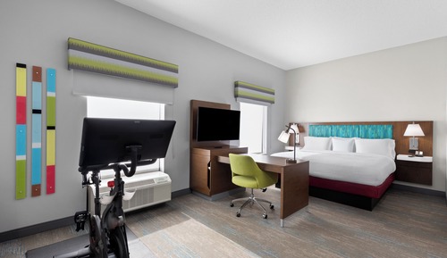 Zimmer, 1 King-Bett, Nichtraucher (With Peloton)