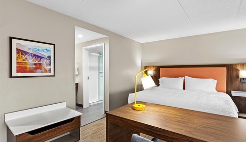 Studio, 1 King-Bett und Schlafsofa