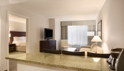 Suite, 1 Schlafzimmer, rollstuhlgeeignete Dusche (Mobility)